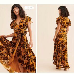 Hutch Zola Velvet Maxi Dress - Excellent condition